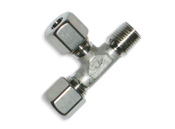 Male stud barrel tees B-LE-R