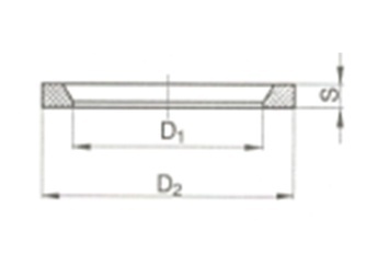 WD brtveni prsten B-DR