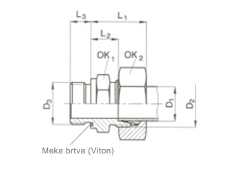 Uvrtni priključci B-GE-R-WD