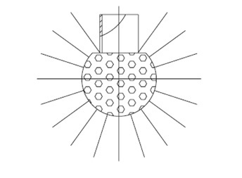 Kuglasta mlaznica 360°